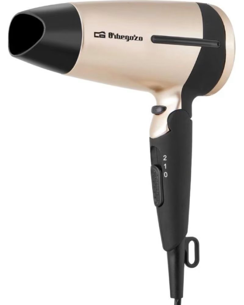 ORBEGOZO Secador SE 1600- 1600W- Dorado