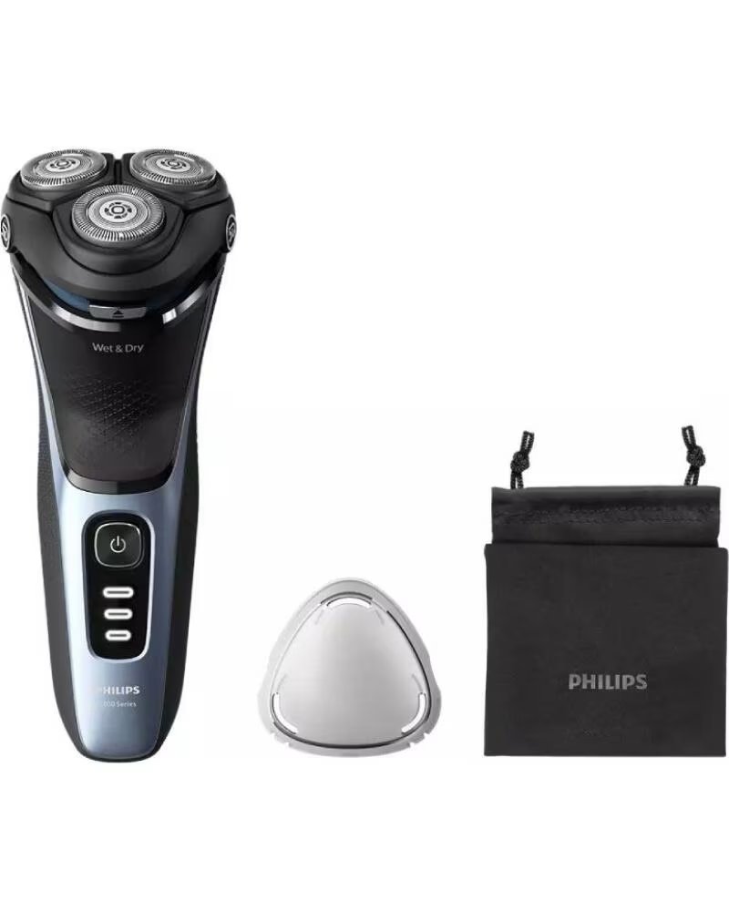 PHILIPS Afeitadora Shaver Series 3000 S3243-12- con Bateria - 2 Accesorios