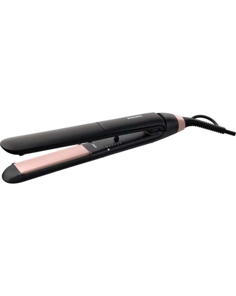 PHILIPS Plancha para el Pelo StraightCare Essential BHS378 ThermoProtect- Negra