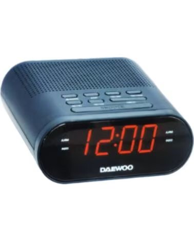 DAEWOO Despertador DW1218- Radio FM