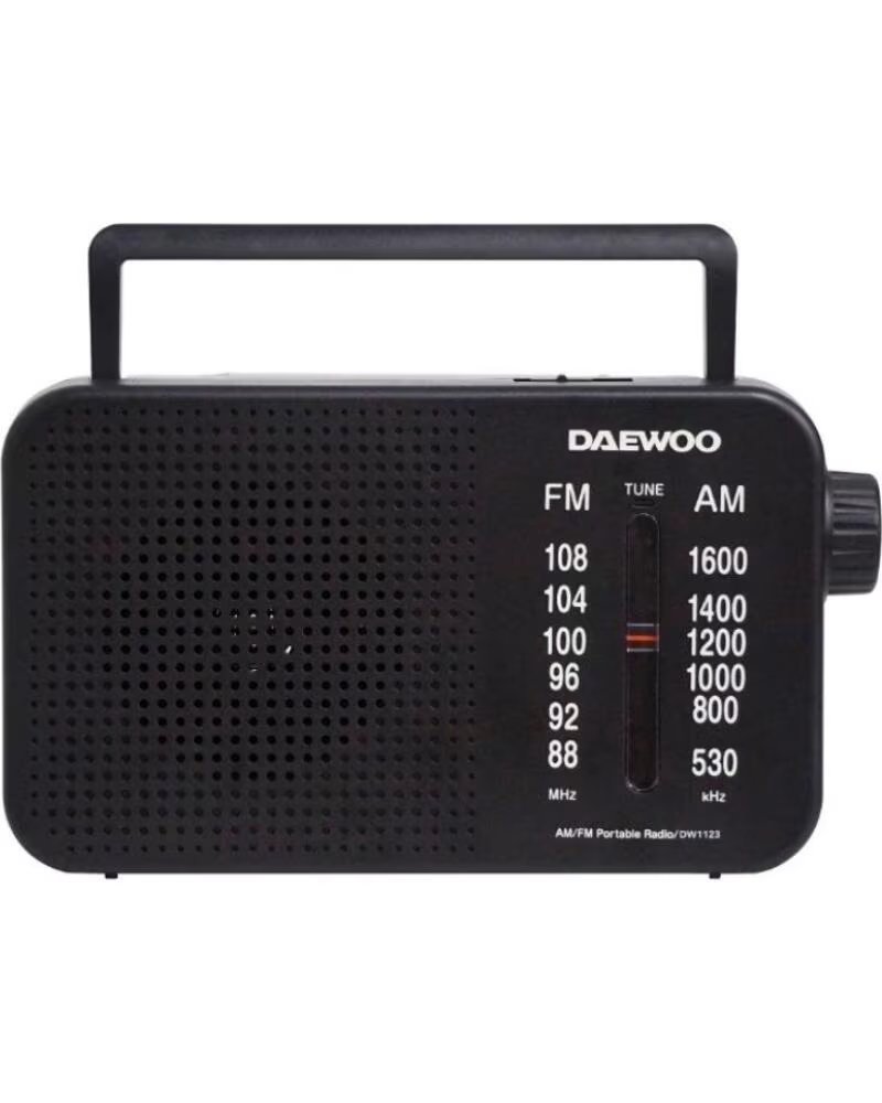 DAEWOO Radio Portatil DW1123- Negra