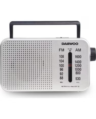 DAEWOO Radio Portatil DW1122- Plata