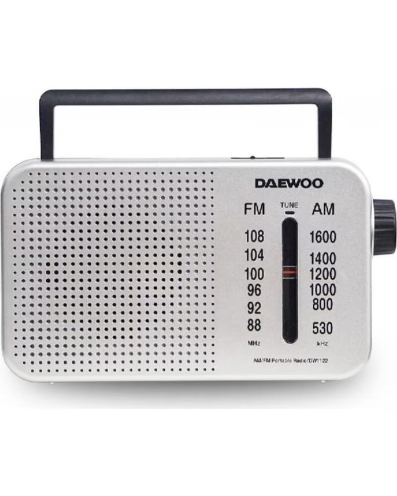 DAEWOO Radio Portatil DW1122- Plata