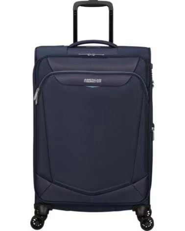 AMERICAN TOURISTER Maleta Mediana SummerRide Spinner 69cm- 69x43x29cm- 4 Ruedas- Azul Marino