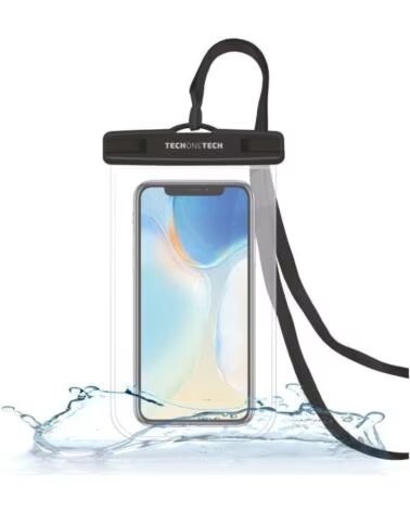 TECH ONE TECH Funda Universal Impermeable para Smartphone TEC2850- Hasta 7
