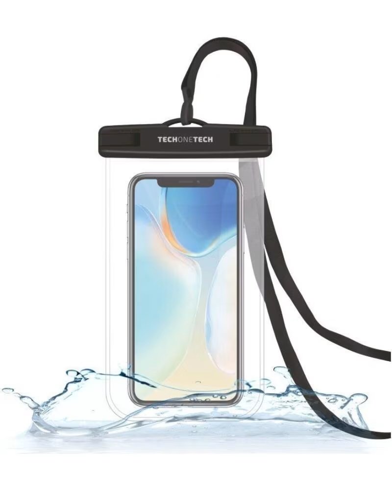TECH ONE TECH Funda Universal Impermeable para Smartphone TEC2850- Hasta 7
