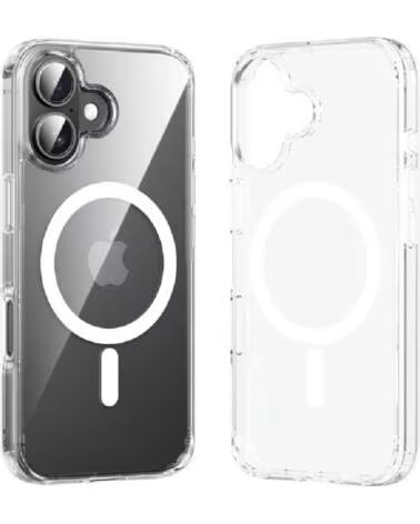 VENTION Funda Dura con Magsafe KUGT0-40- Compatible con iPhone 16 Pro Max- Transparente