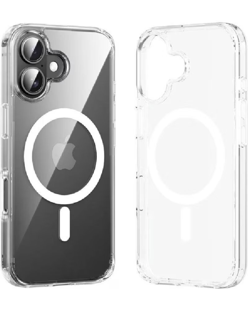 VENTION Funda Dura con Magsafe KUGT0-40- Compatible con iPhone 16 Pro Max- Transparente