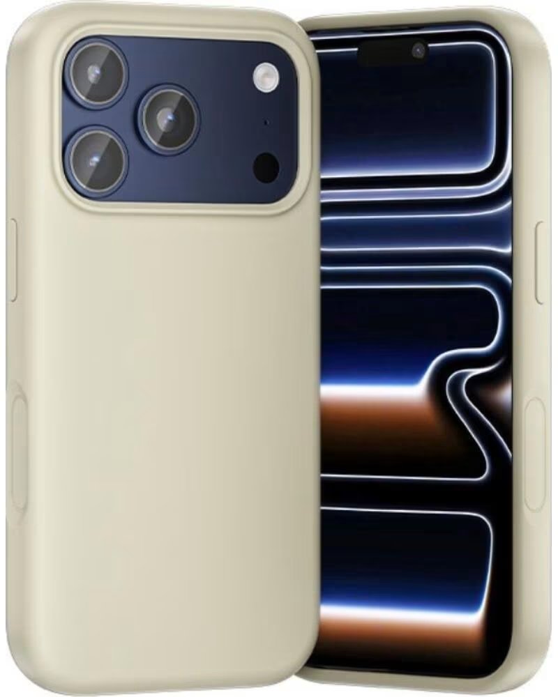 VENTION Funda Silicona con Magsafe KVCNCB-30- Compatible con iPhone 17 Pro- Beige