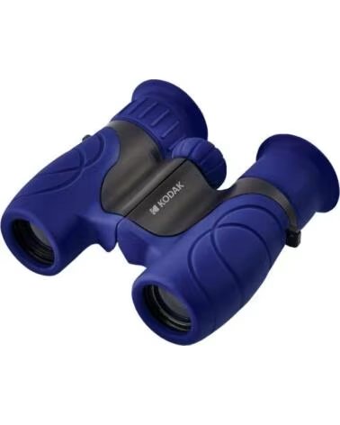 KODAK Prismaticos infantiles BCS100- Zoom 8X- 21mm- Azules