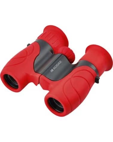 KODAK Prismaticos BCS100- Zoom 8X- 21mm- Rojos