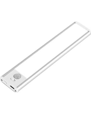 MUVIT Barra de Luz Magnetica con Sensor de Movimiento iO MIOCAB001- 3 Modos de Luz- con Bateria- Blanca