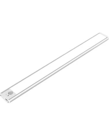 MUVIT Barra de Luz Magnetica con Sensor de Movimiento iO MIOCAB003- 3 Modos de Luz- con Bateria- Blanca