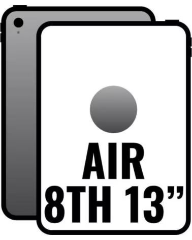 APPLE iPad Air 13 8th Wi-Fi- M4- 1TB- Gris Espacial