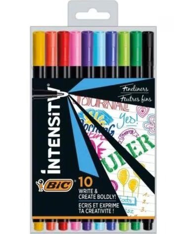 BIC Rotuladores Punta Fina Intensity Fine CEL1011727- Colores Surtidos