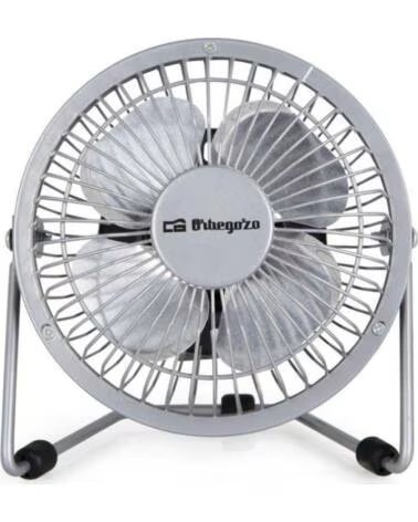 ORBEGOZO Mini Ventilador USB PW 1025- Plata