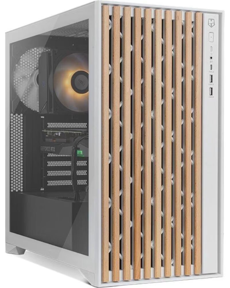 NOX Caja Gaming Semitorre Hummer Element- Blanca