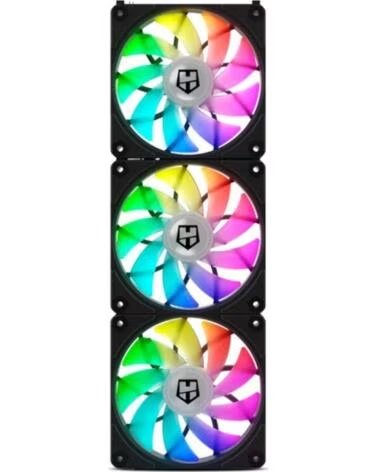 NOX Pack 3 Ventiladores Easy Link- ARGB- 12cm