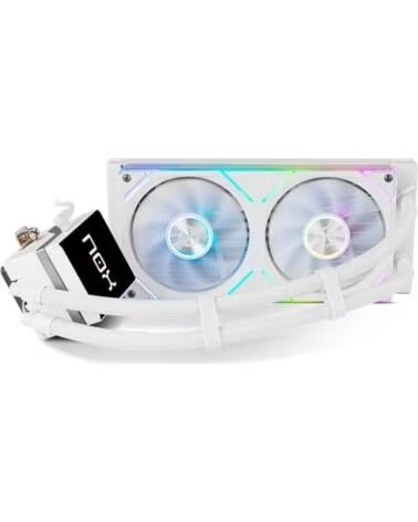 NOX Sistema de Refrigeracion Liquida M-240 LCD- Blanco