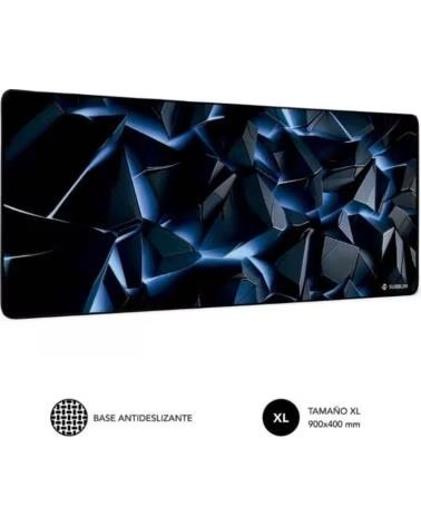 SUBBLIM Alfombrilla Blue Obsidian XL- 900 x 400 x 3 mm
