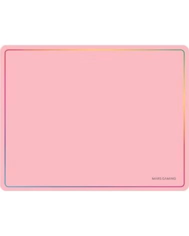 MARS GAMING Alfombrilla MMP124- 360 x 260 x 3mm- Rosa