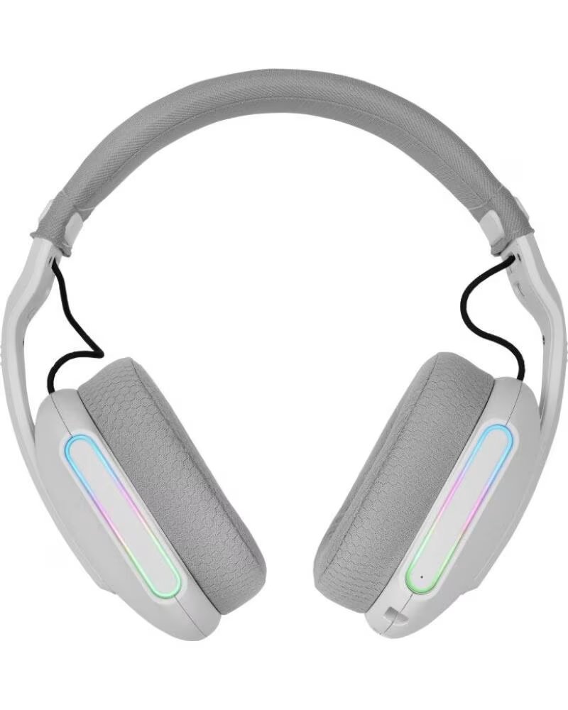 MARS GAMING Auriculares Gaming Inalambricos con Microfono MHWPRO- Jack 3 5- Bluetooth- Blancos