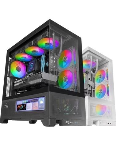 mars gaming Caja Gaming Semitorre MC-LCDX