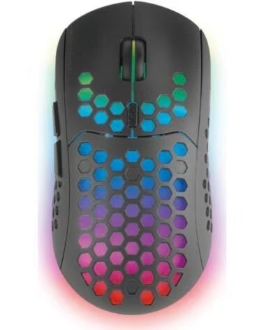 mars gaming Raton Gaming Inalambrico MMW3- Bateria recargable- Hasta 3200 DPI