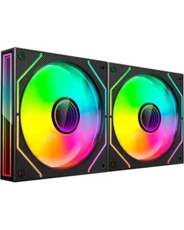 mars gaming Pack 2 Ventiladores MF-3DPROX2- 12cm- ARGB