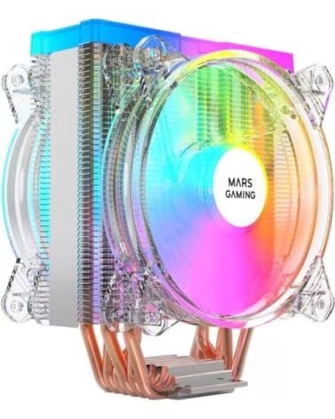 MARS GAMING Ventilador con Disipador MCPU66- 12cm