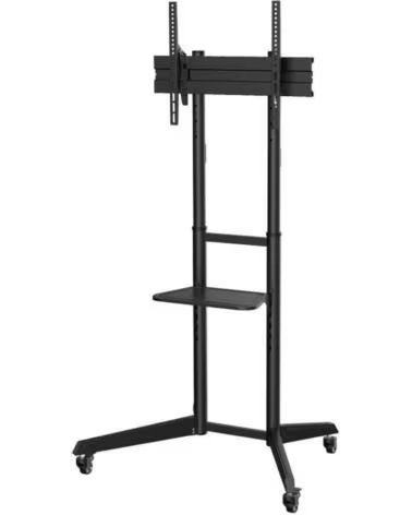 AISENS Soporte de Suelo Inclinable con Ruedas FT70TE-211 para TV de 37-70- hasta 50kg