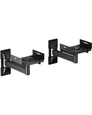 AISENS Soporte de Pared Giratorio- Inclinable SPK05U-421 para Altavoces- hasta 25kg