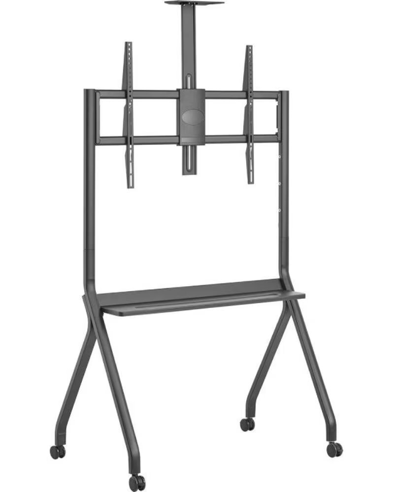 AISENS Soporte de Suelo con Ruedas FT86FE-369 para TV de 55-100- hasta 120kg