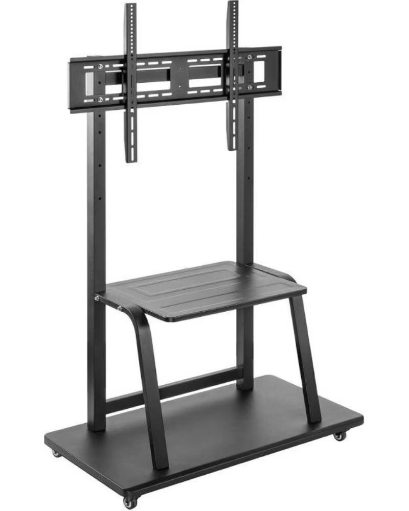 AISENS Soporte de Suelo con Ruedas FT100E-231 para TV de 37-100- hasta 150kg