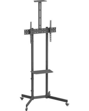 AISENS Soporte de Suelo Inclinable con Ruedas- Soporte de Camara FT70TE-335 para TV 37-70- hasta 45kg