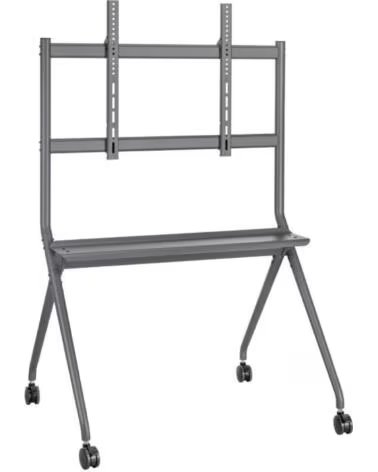 AISENS Soporte de Suelo con Ruedas FT86FE-143 para TV o Pantalla Interactiva 50-86- hasta 120kg