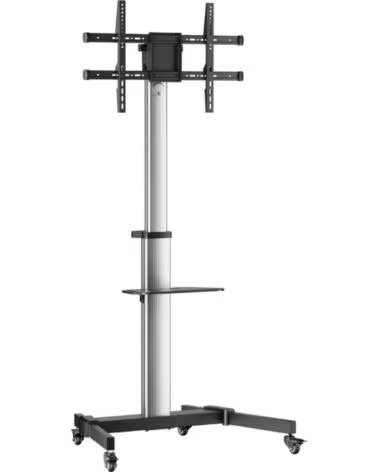 AISENS Soporte de Suelo Inclinable con Ruedas FT86TRE-197 para TV 37-86- hasta 50kg