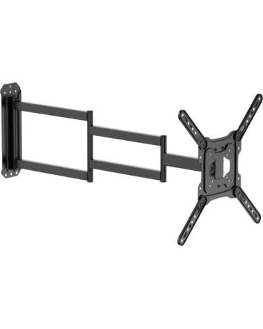 AISENS Soporte de Pared Giratorio- Inclinable- Nivelable WT65TSLE-385 para Monitores y TV de 23-65- hasta 35kg