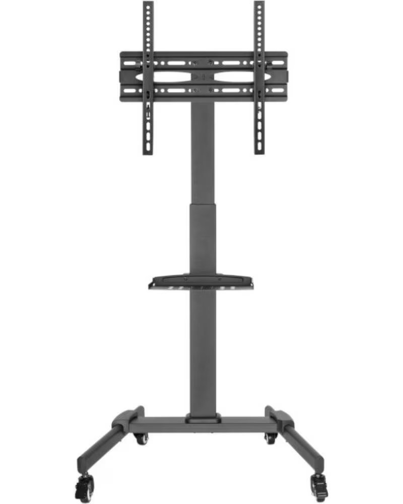 FONESTAR Soporte de Suelo Orientable- Inclinable con Ruedas STS-4244N para TV de 32-65- hasta 35kg