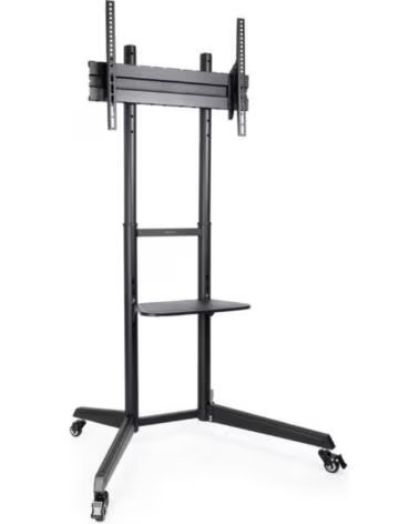 TOOQ Soporte de Suelo Inclinable con Ruedas FS1170M-B para TV de 37-70- hasta 50kg