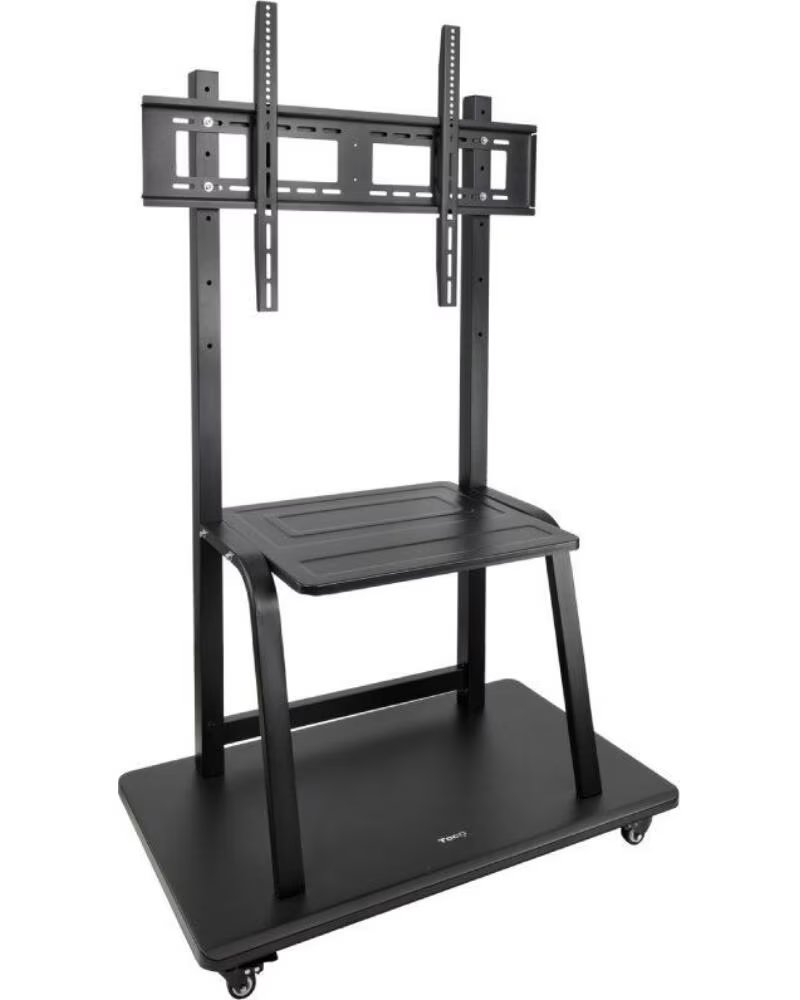 TOOQ Soporte de Suelo Ajustable con Ruedas FS20101M-B para TV de 37-100- hasta 150kg