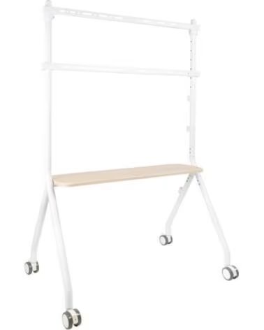 TOOQ Soporte de Suelo con Ruedas iLOVE FS20207M-W para TV de 49-80- hasta 50kg