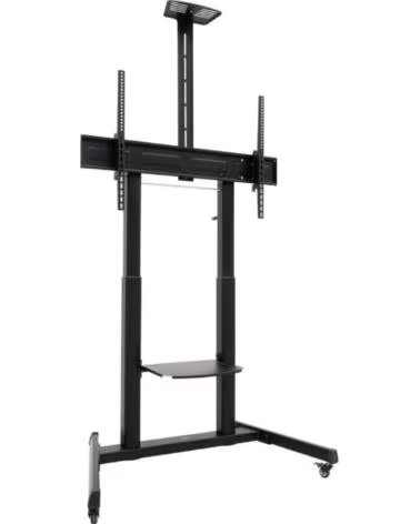 TOOQ Soporte de suelo con ruedas aquiles 60 pulgadas - 100 pulgadas fs20406hm - b