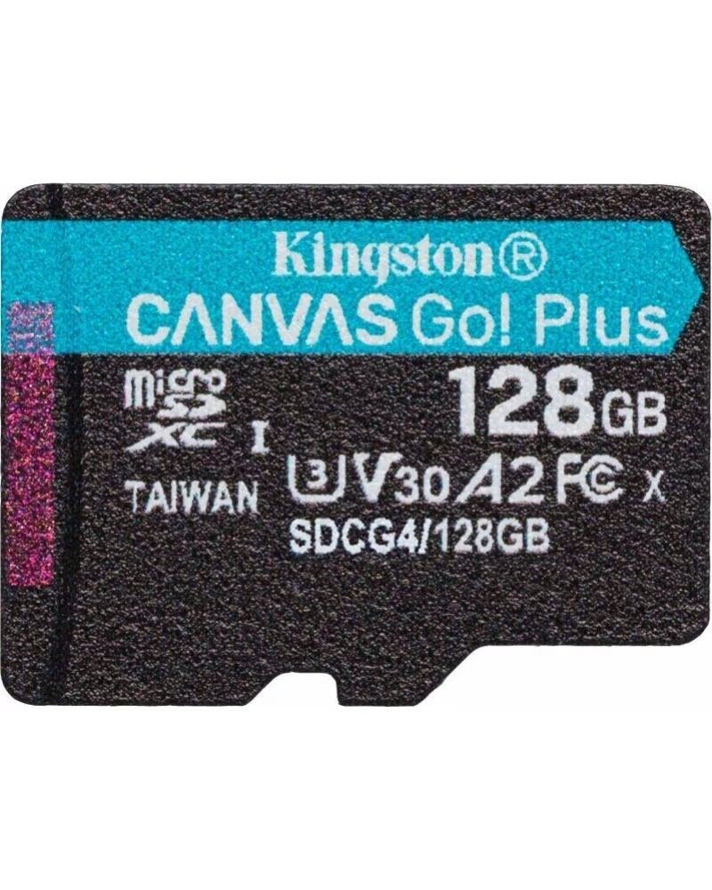 KINGSTON Tarjeta de Memoria CANVAS Select Plus 128GB microSD XC- Clase 10- 200MBs