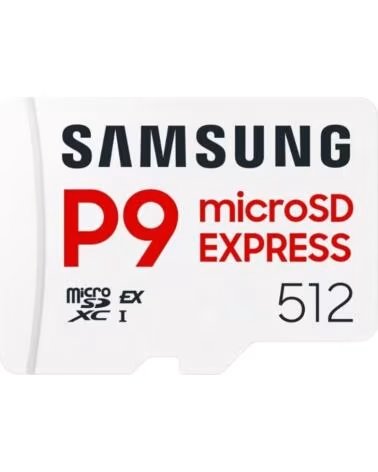SAMSUNG Tarjeta de Memoria P9 Express 512GB microSD XC- Clase 10- 800MBs