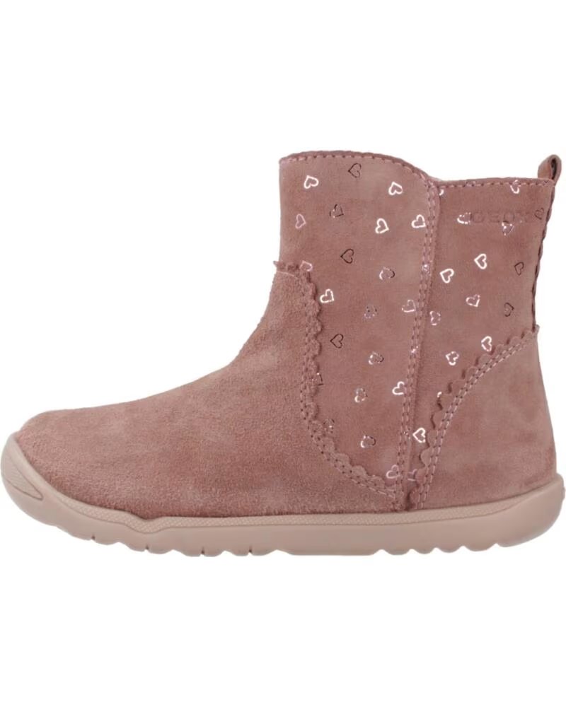 BOTAS GEOX MACCHIA B264PA PARA NIÑA ROSA OSCURO C8007 DK ROSE