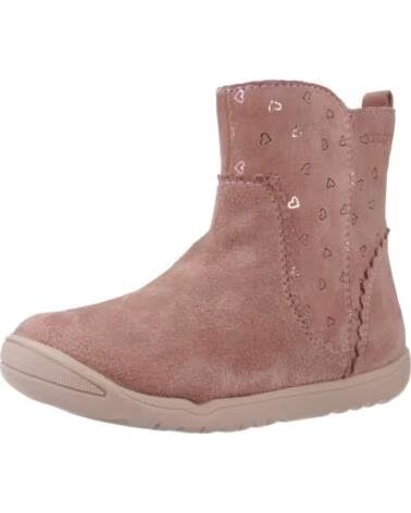 BOTAS GEOX MACCHIA B264PA PARA NIÑA ROSA OSCURO C8007 DK ROSE