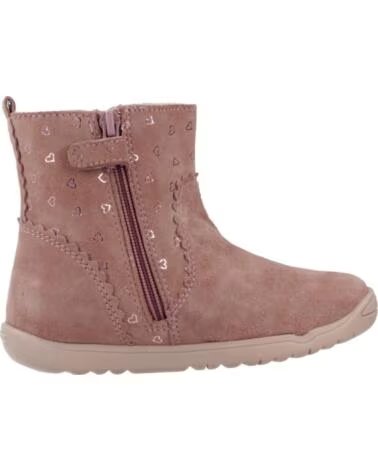 BOTAS GEOX MACCHIA B264PA PARA NIÑA ROSA OSCURO C8007 DK ROSE