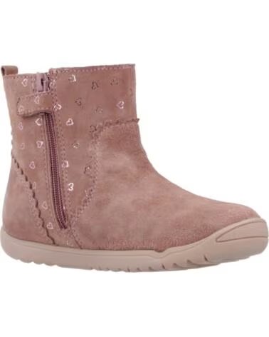 BOTAS GEOX MACCHIA B264PA PARA NIÑA ROSA OSCURO C8007 DK ROSE