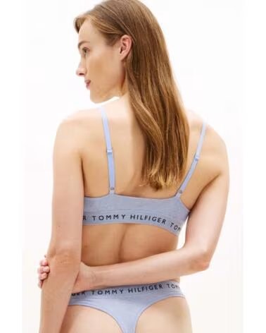 TOMMY HILFIGER ROUPA INTERIOR FEMININA MODELO UW0UW05715 COR AZUL DZ1